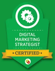 DigitalMarketer Digital Marketing Strategist certified badge