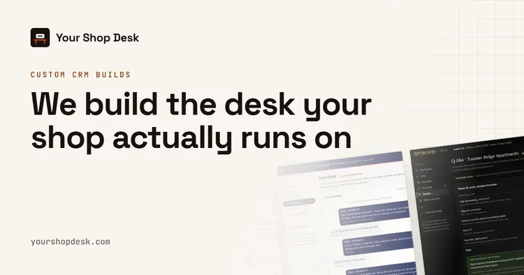 Shop Desk