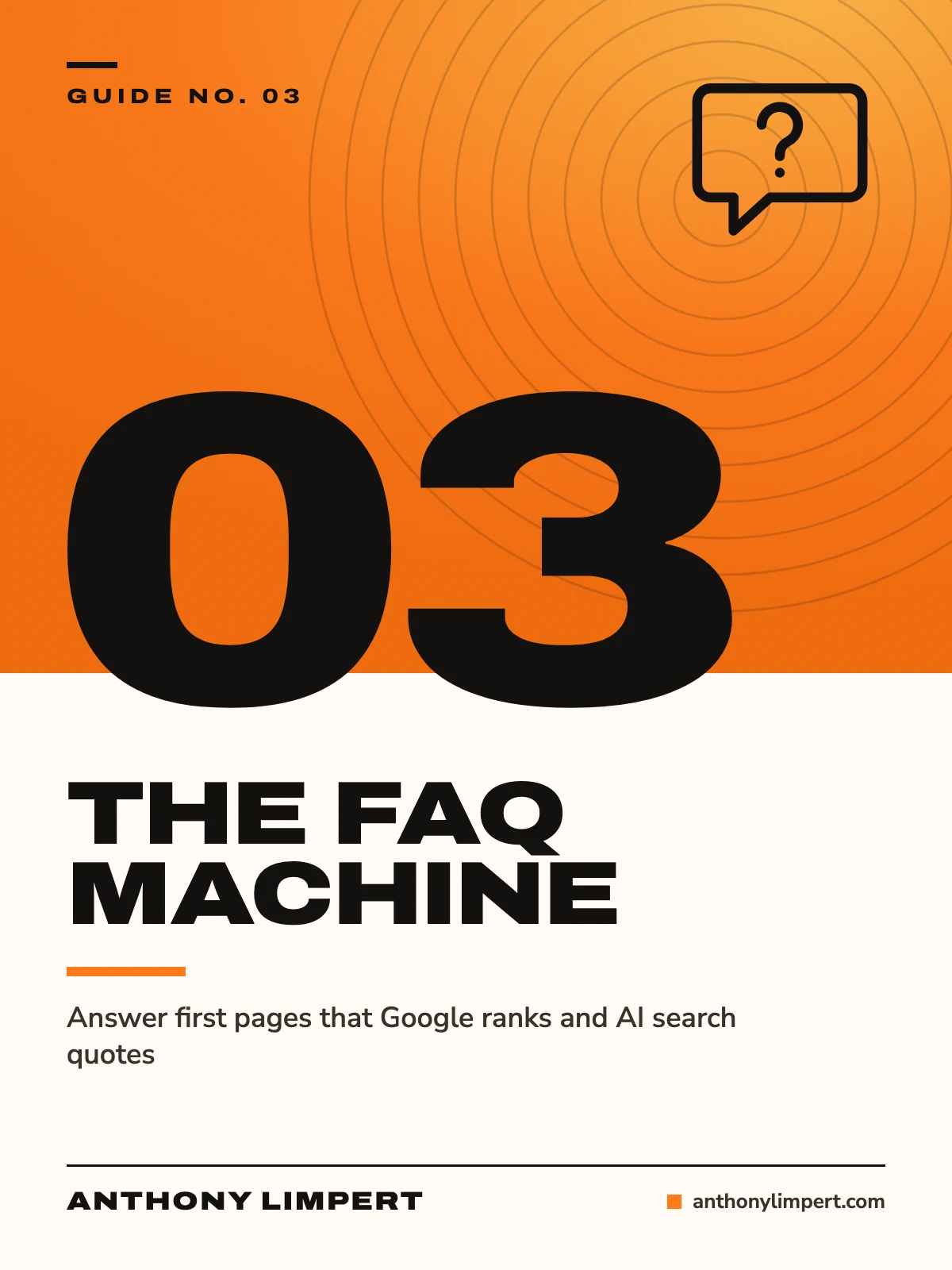 The FAQ Machine cover