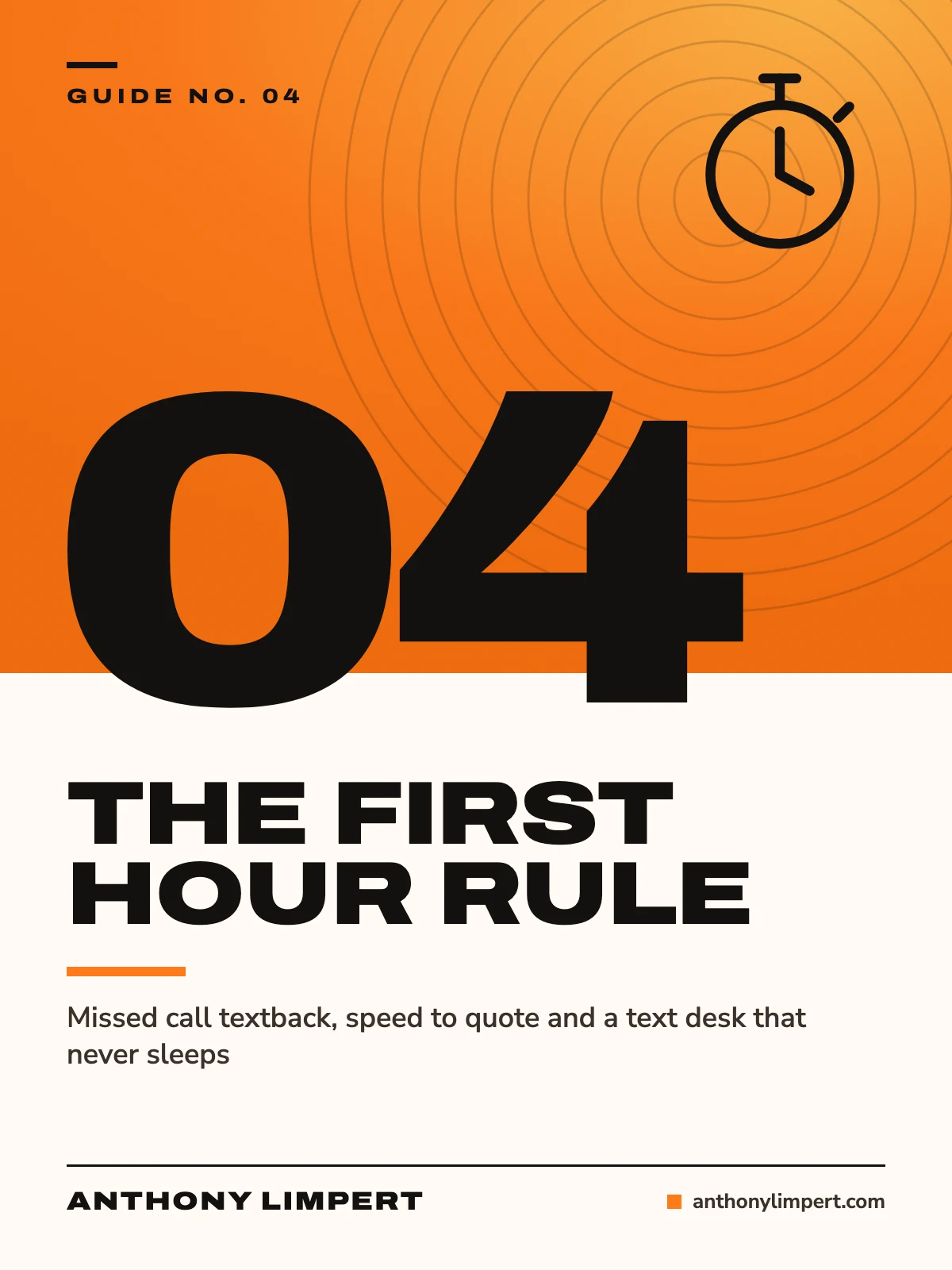 The First Hour Rule cover