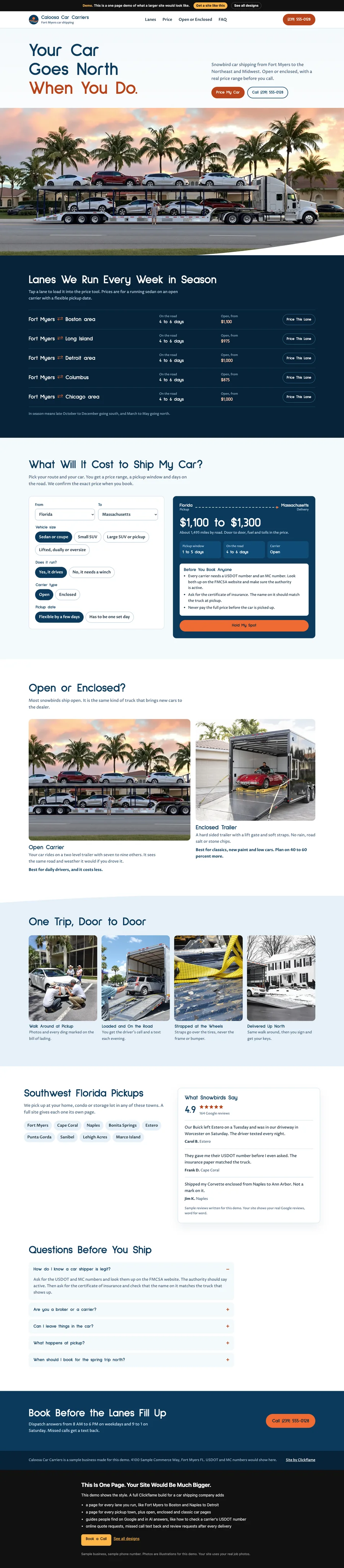 Snowbird Lanes website design