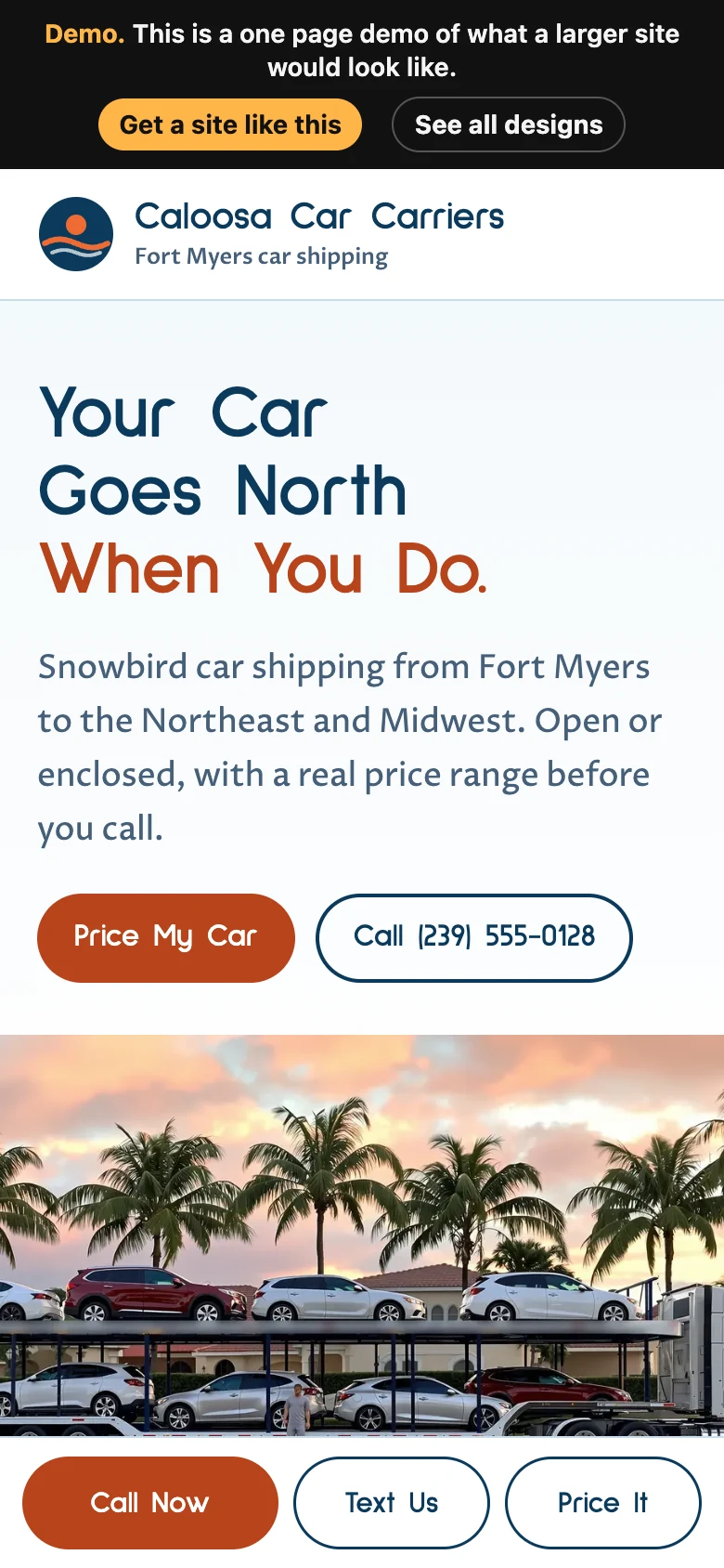 Snowbird Lanes on a phone