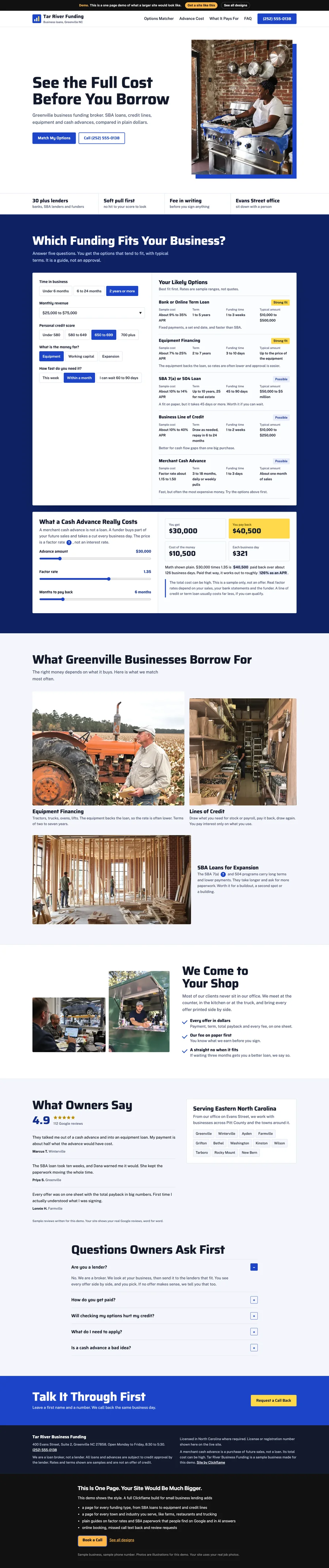 Term Sheet Cobalt website design