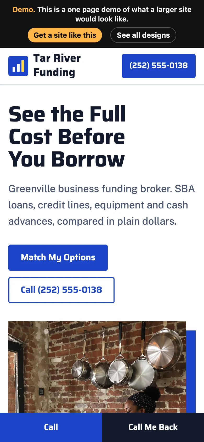 Term Sheet Cobalt on a phone