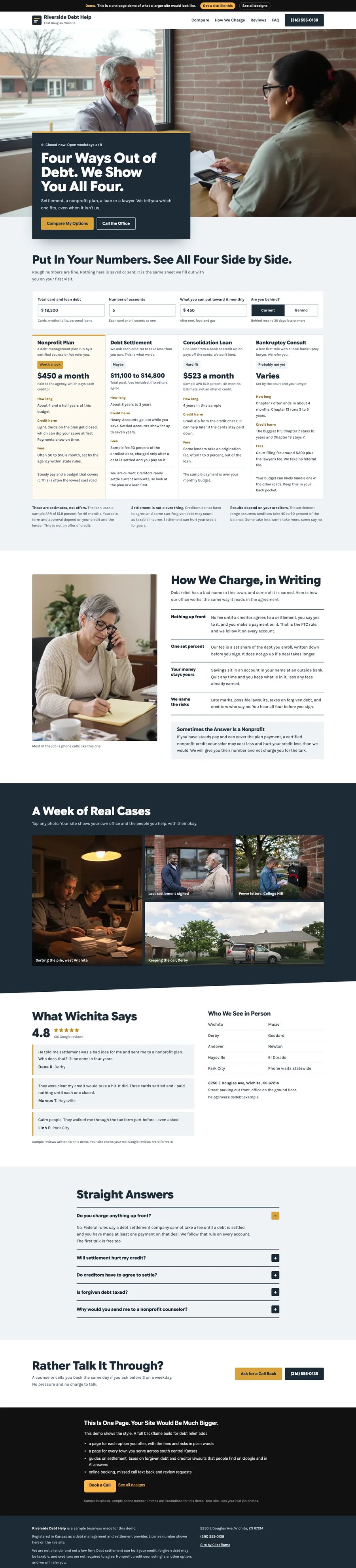 Prairie Plain Talk website design