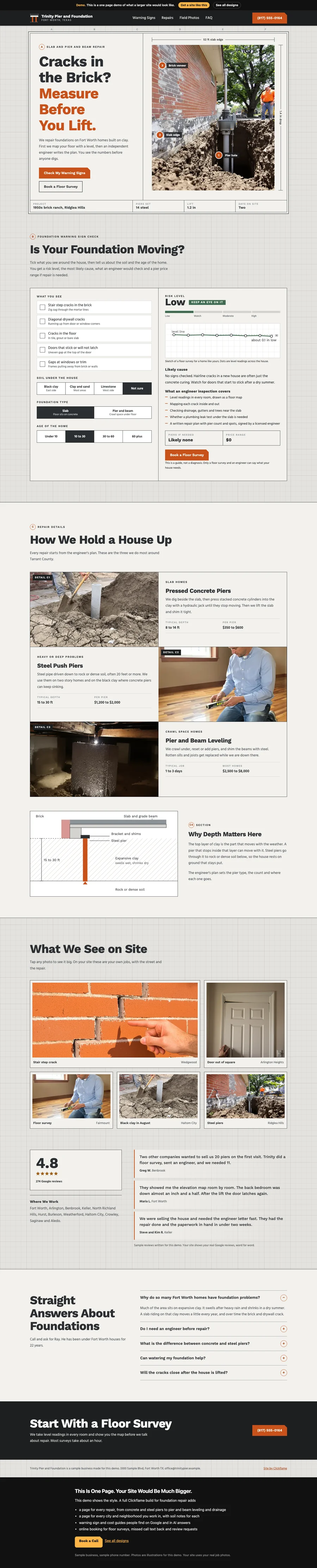 Engineering Sheet website design