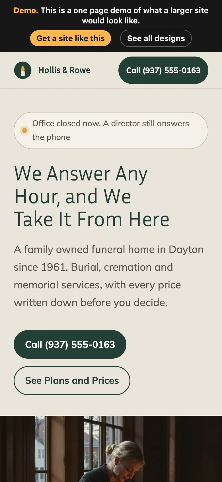 Candle and Stone on a phone
