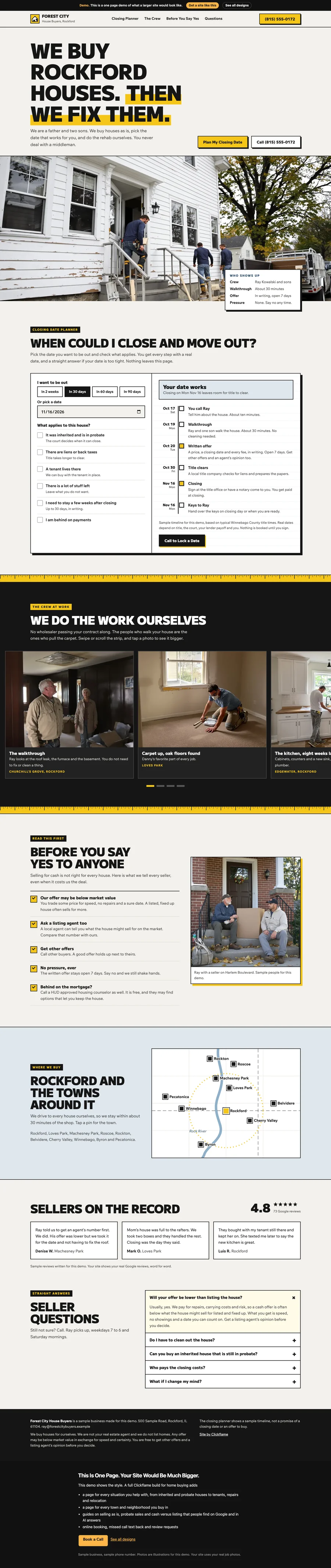 Job Board website design