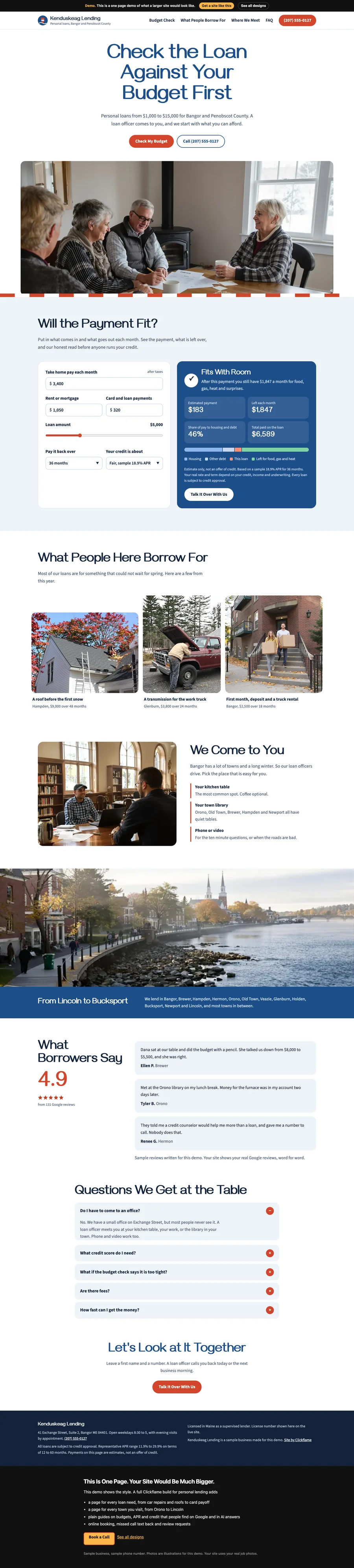 Buoy Paint website design