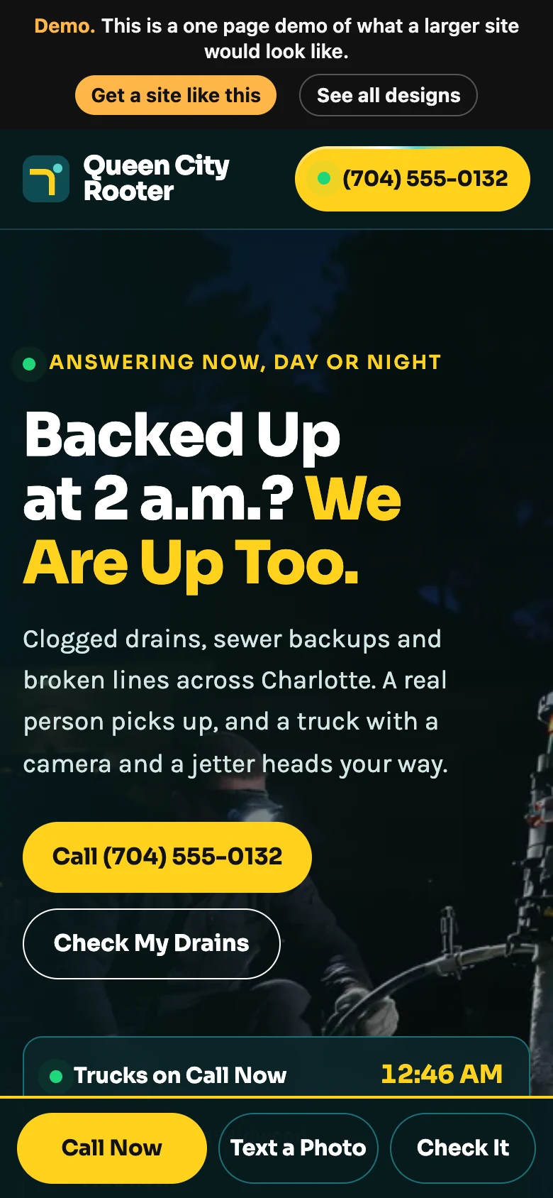 Night Shift on a phone