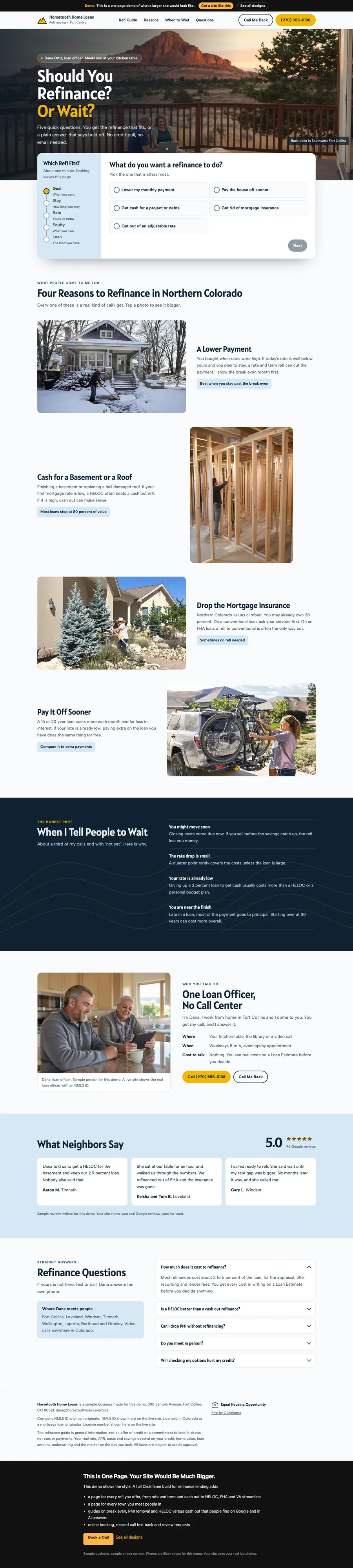 Trailhead Guide website design