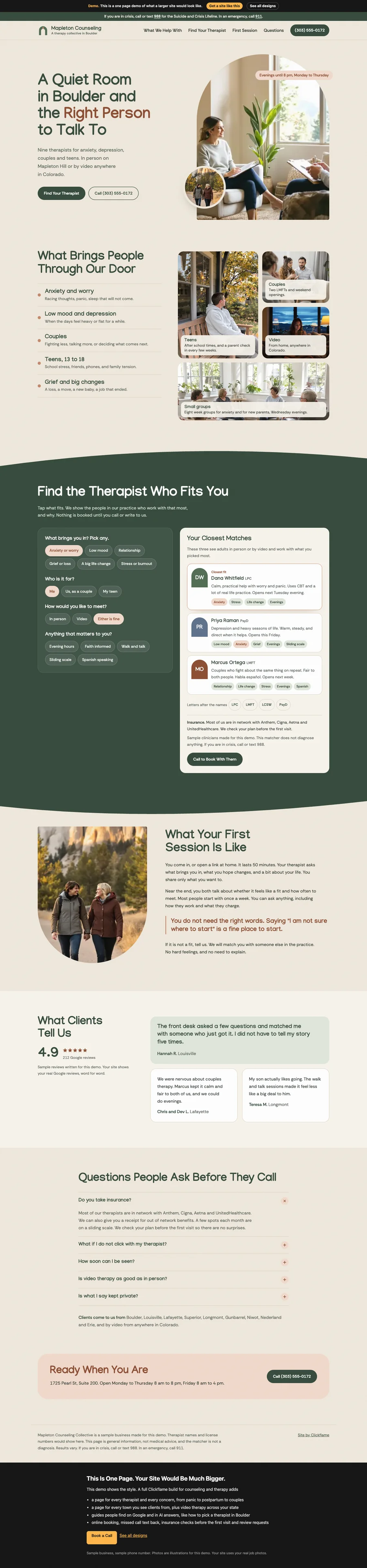 Soft Arch Studio website design