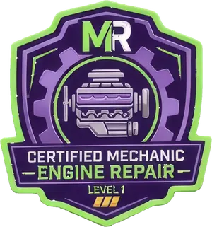 MechanicRank certified mechanic badge, Engine Repair & Rebuild