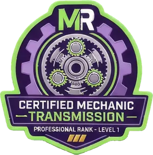 MechanicRank certified mechanic badge, Transmission & Drivetrain