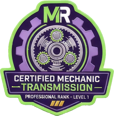 MechanicRank certified mechanic badge, Transmission & Drivetrain