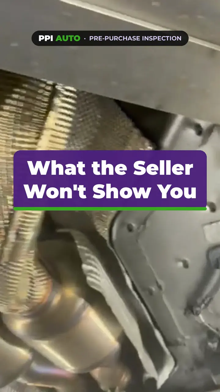 What a Seller Won't Show You Under a Used Car, a Supercanics YouTube Short